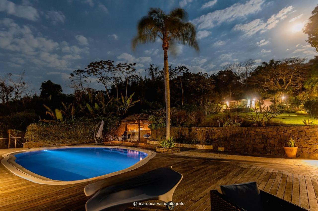 Sol-Lua Bangalo Com Uso Exclusivo Da Piscina Vila Ilhabela Exterior foto